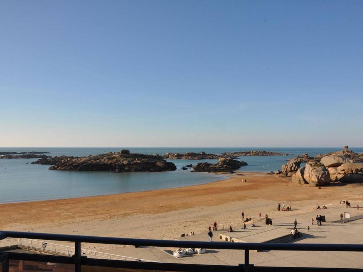 Appartement Terrasse Bord De Mer A Tregastel Avec Parking - Fr-1-368-19 Экстерьер фото
